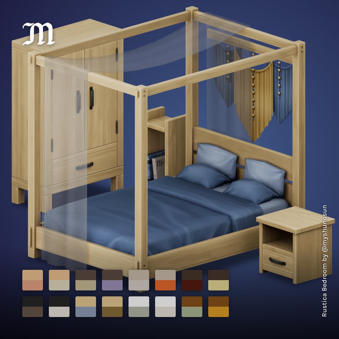 Мебель для спальни Rustica Bedroom Stuff